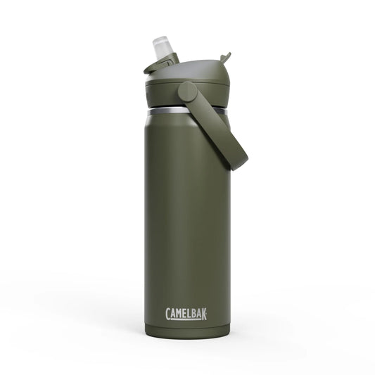 Stay refreshed throughout your day with the Camelbak Thrive Flip Straw VSS. This vacuum-insulated stainless steel bottle delivers exceptional temperature retention, keeping beverages ice cold for extended periods. The convenient flip straw design makes hydration effortless—simply flip and drink whenever you need it. Perfect for work, workouts, or outdoor adventures, this durable bottle combines practical functionality with reliable performance to support your active lifestyle. www.defenceqstore.com.au