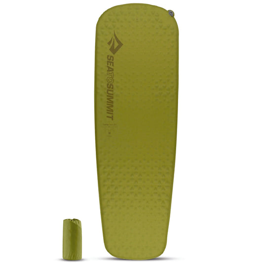 Built wider than its mummy shaped cousin, our Camp Mat Self Inflating Rectangular provides great value, durability and comfort. Our use of a 75D Polyester makes for a tougher, more abrasion resistant base, while at 3.8cm thick, the Camp Mat Self Inflating Rectangular is comfortable enough to keep anyone from pushing through to the ground. www.defenceqstore.com.au