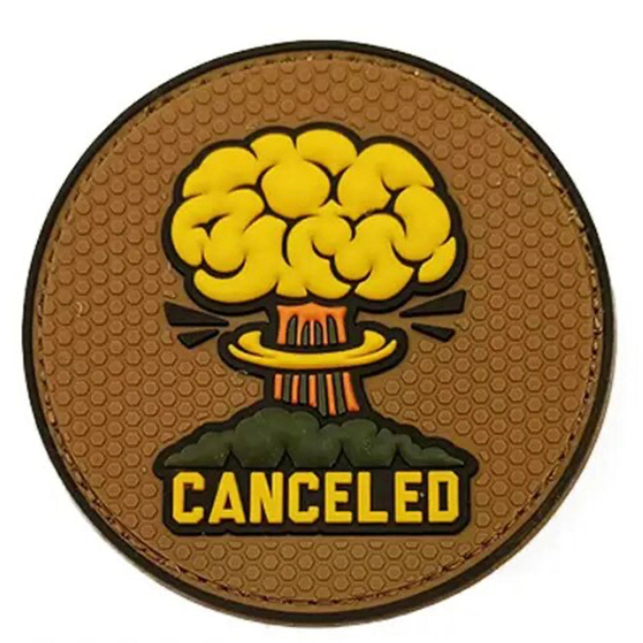 Canceled Round PVC Patch – Defence Q Store