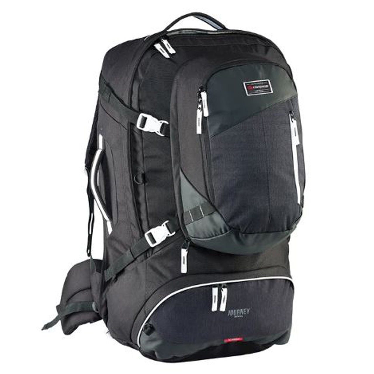 Practical and strong, the Caribee&nbsp;Journey travel pack series is a proven travel companion. Loaded with a lot of features found in more expensive travel packs, this pack will make you’re backpacking adventure the ultimate getaway. www.defenceqstore.com.au