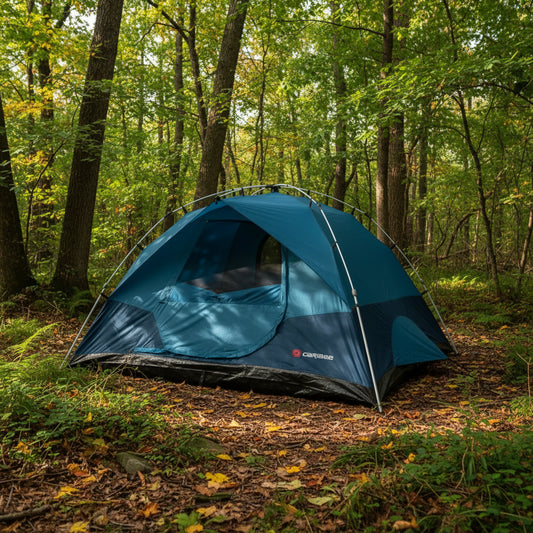 The&nbsp;Caribee Spider 4-person tent&nbsp;is perfect for camping trips with family or friends, setting up in seconds thanks to the proven&nbsp;Easy Up telescopic pole system. Designed to comfortably accommodate&nbsp;four adults&nbsp;or&nbsp;two adults plus hiking packs, this lightweight tent combines quick assembly with all the features you expect from a quality camping tent. www.defenceqstore.com.au