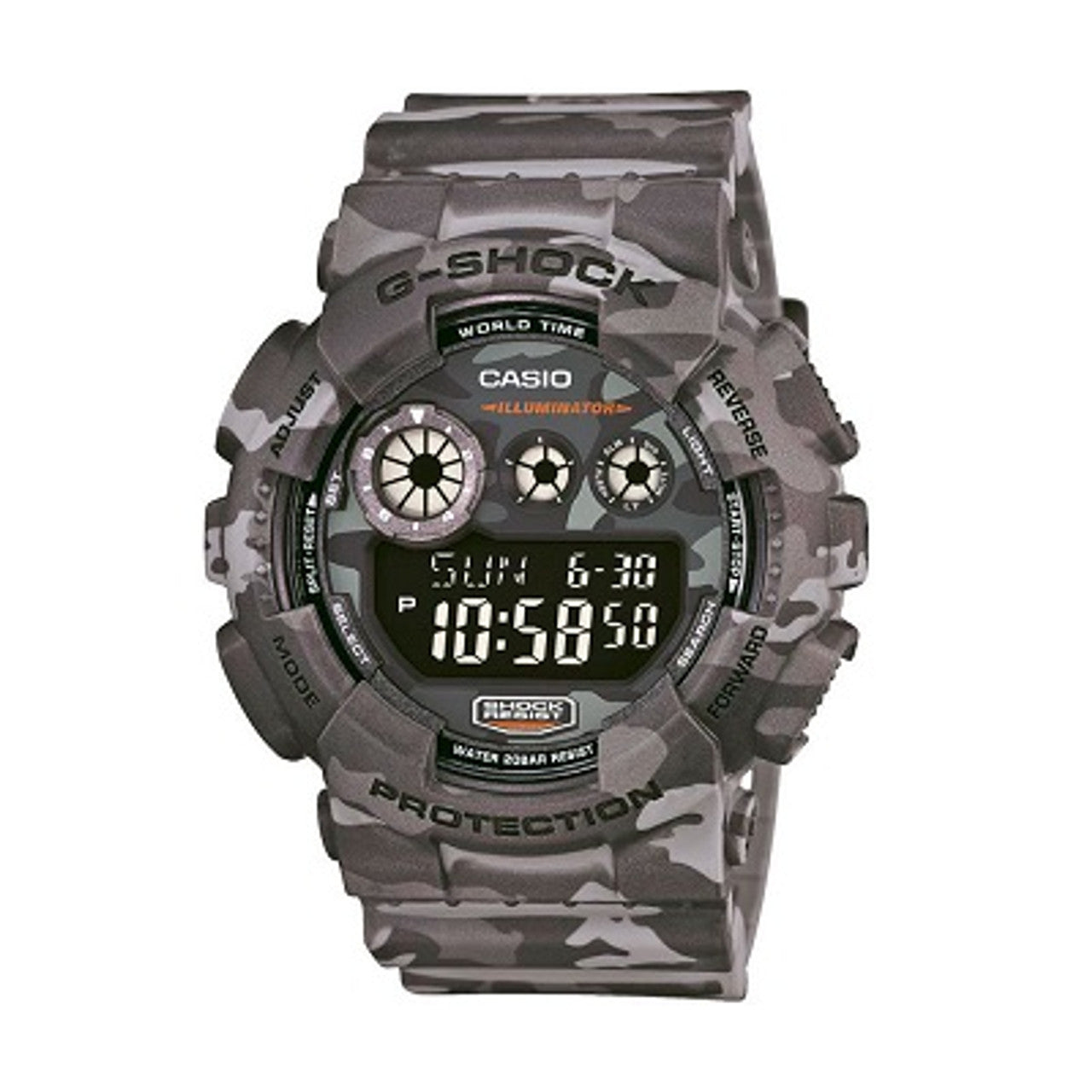 G shock hotsell gd 120 camo