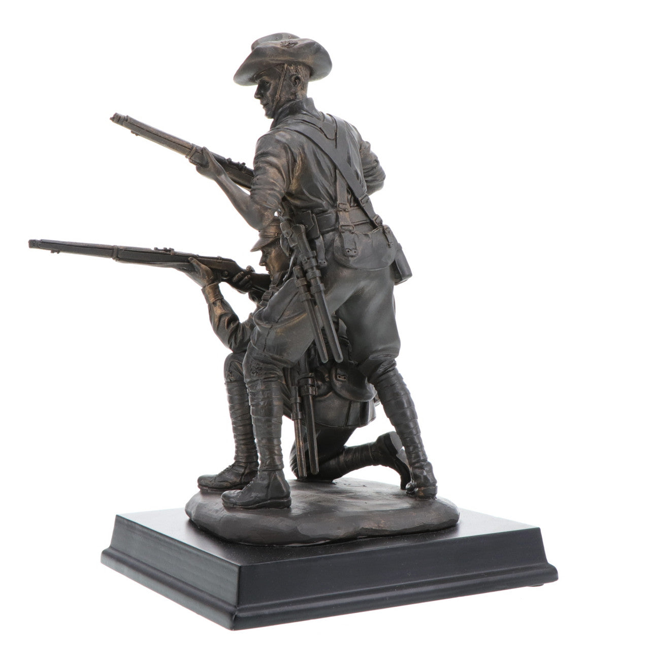 The beautiful 2015 release Sands of Gallipoli Their Spirit Gallipoli Centenary Bronze Figurine, shares the spirit of Gallipoli with this amazingly detailed Limited Edition cold cast bronze figurine. Standing 240mm with a glass vial of actual sands collected from the landing beaches at Gallipoli set into the timber base, this is an heirloom to be treasured through the ages. Only 5,000 available worldwide. www.defenceqstore.com.au