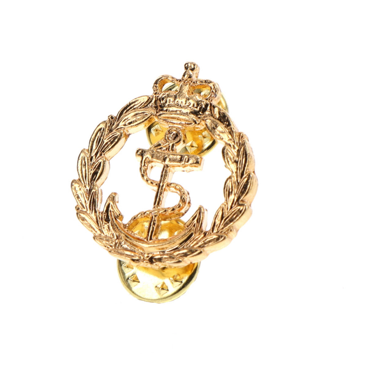 &nbsp;This gold beret badge is perfectly sized and ready for wear or to add to your collection. Crafted from gold-plated zinc alloy, this badge shines with a brilliant gold colour. It is designed to fit perfectly on any beret and is a must-have for any Chief Petty Officer. www.defenceqstore.com.au