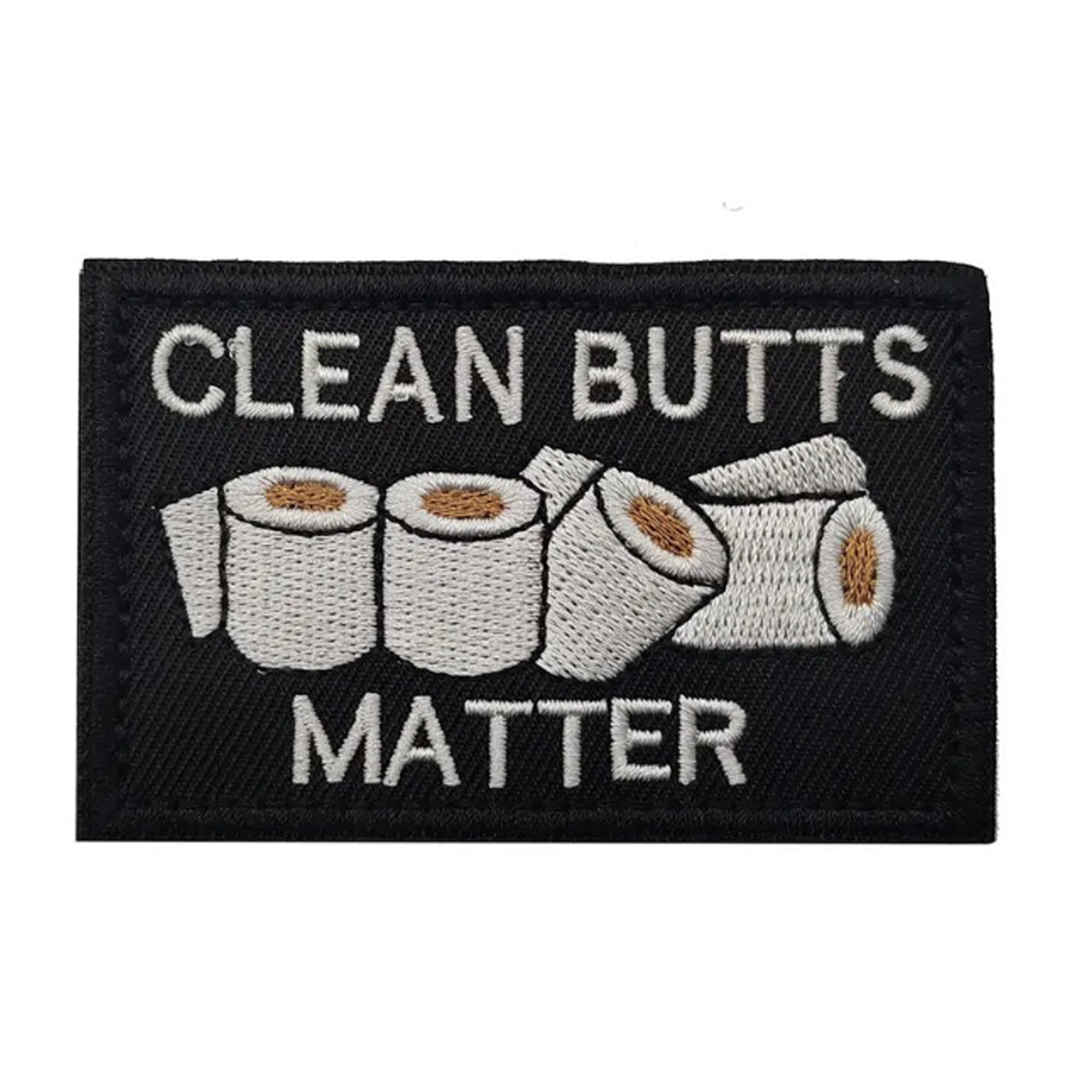 "Experience the true value of cleanliness with our Clean Butts Matter Embroidery Patch Hook & Loop! Measuring at a perfect 8x5cm, this patch serves as a daily reminder to prioritize hygiene and take pride in maintaining a clean and healthy body. Join us in spreading the message that clean butts truly do matter!" Nothing says 2020 like this patch. www.defenceqstore.com.au