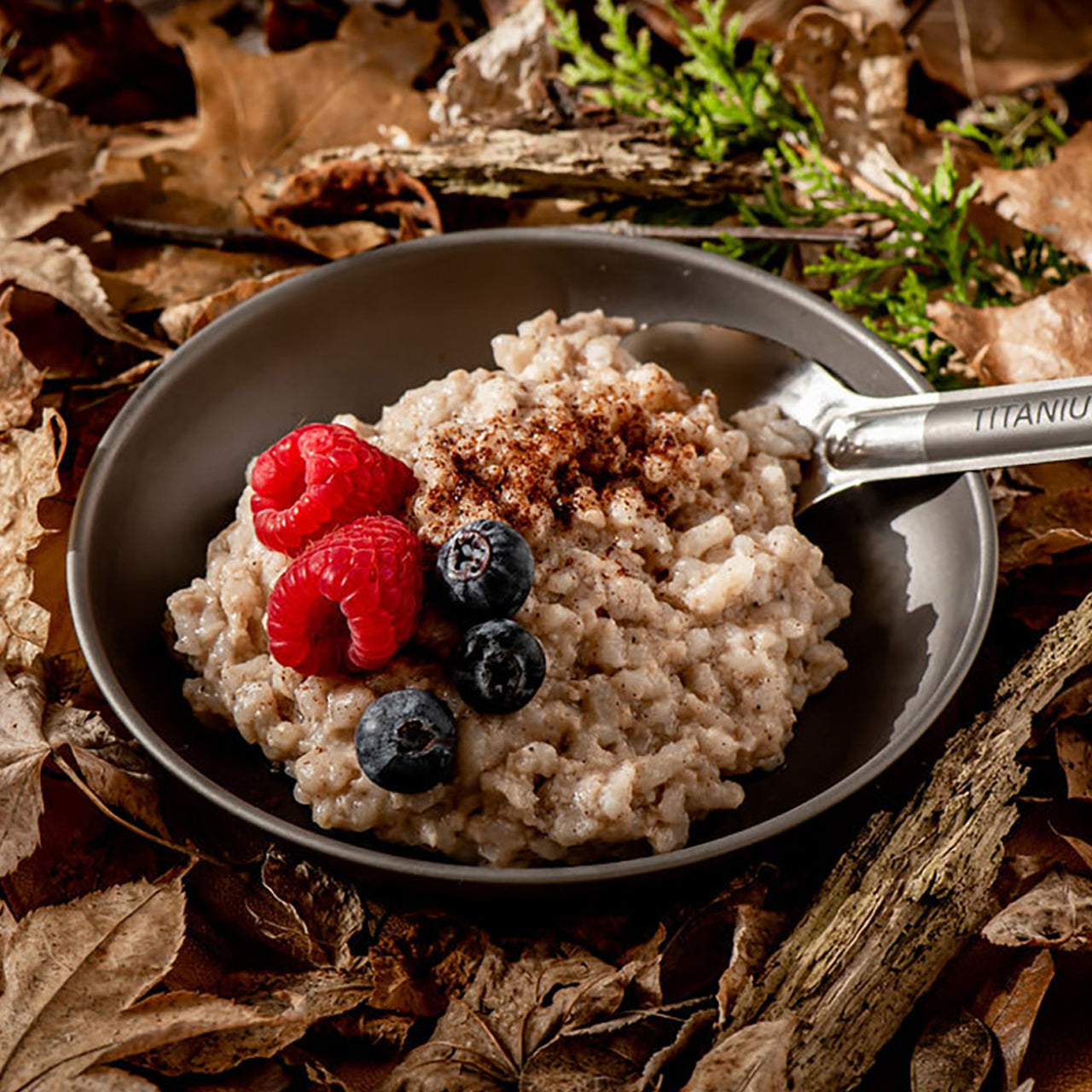 Our Coconut Rice Pudding can be enjoyed as an energising hot breakfast or a delicious dessert. A soft and creamy rice pudding with a subtle nutmeg hint. www.defenceqstore.com.au