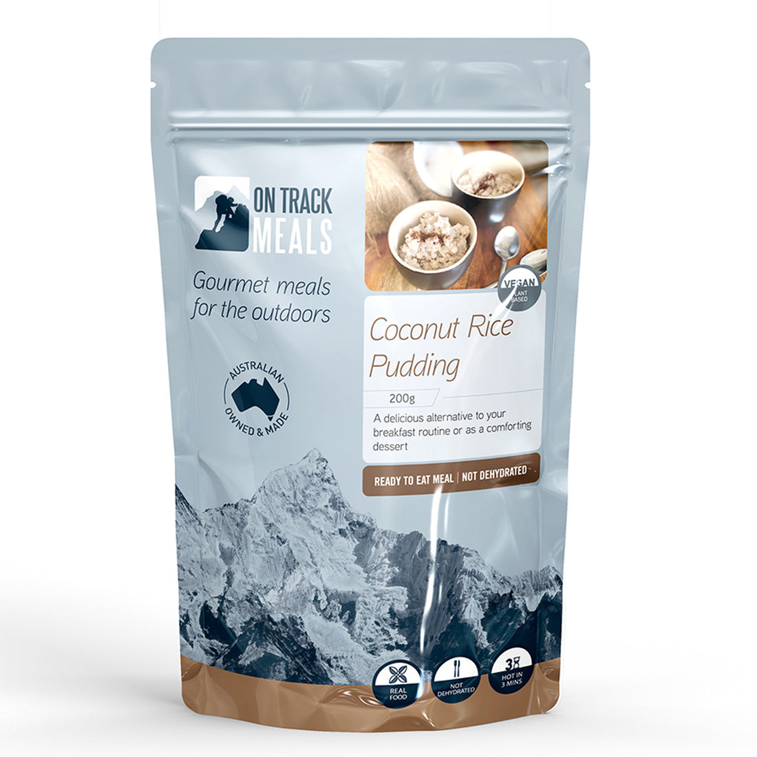 MRE Military Single Ration Pack Meal - Coconut Rice Pudding – Defence Q ...