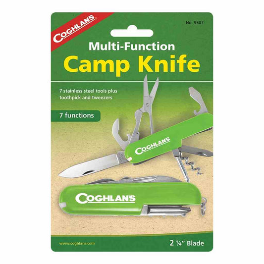 7 stainless steel tools plus toothpick and tweezers. Tools include large knife blade, bottle opener/screwdriver, scissors, corkscrew, can opener, Phillips screwdriver, file, toothpick and tweezers.

Specifications:

Blade length: 5.72cm www.defenceqstore.com.au