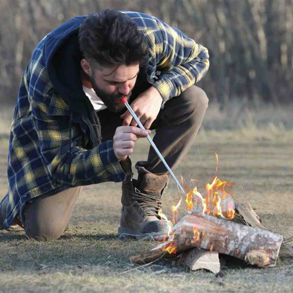 Get a fire lit quickly with Coghlan's Fire-in-a-Box kit. This compact and organised tin case contains everything to start a campfire, convenient to keep in the backpack of hikers, hunters, backpackers, and those who enjoy traditional fire-starting. This kit contains enough material to start hundreds of fires. www.defenceqstore.com.au