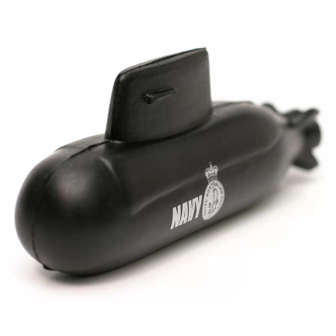 Stay relaxed with the Collins Class Submarine Stress Toy. This perfectly sized and squishable stress toy helps take the stress out of any day. A great gift, collectable, or event item, order your Collins Class Submarine Stress Toy today. www.defenceqstore.com.au