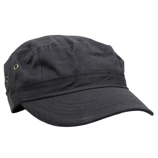 Built for serious outdoor use, the Commander Cap in Black combines tactical durability with everyday versatility. Constructed from tough ripstop fabric, it withstands demanding conditions while the adjustable rear velcro strap ensures a secure, customized fit. Get reliable sun protection and rugged style in one dependable cap. www.defenceqstore.com.au