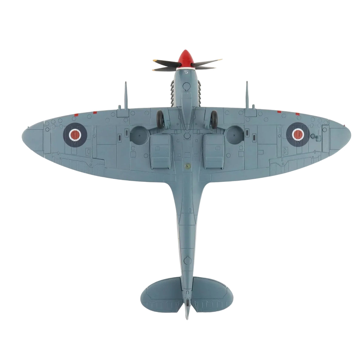 The Mk. IX replaced the Mk. V in June 1942 and on September 12, 1942 a Mk. IX brought down a Ju-86R flying at 43,000 feet. Another major achievement of the Mk. IX took place on October 5, 1944 when 401 Squadron became the first allied aircraft to shoot down an Me-262 jet. www.defenceqstore.com.au