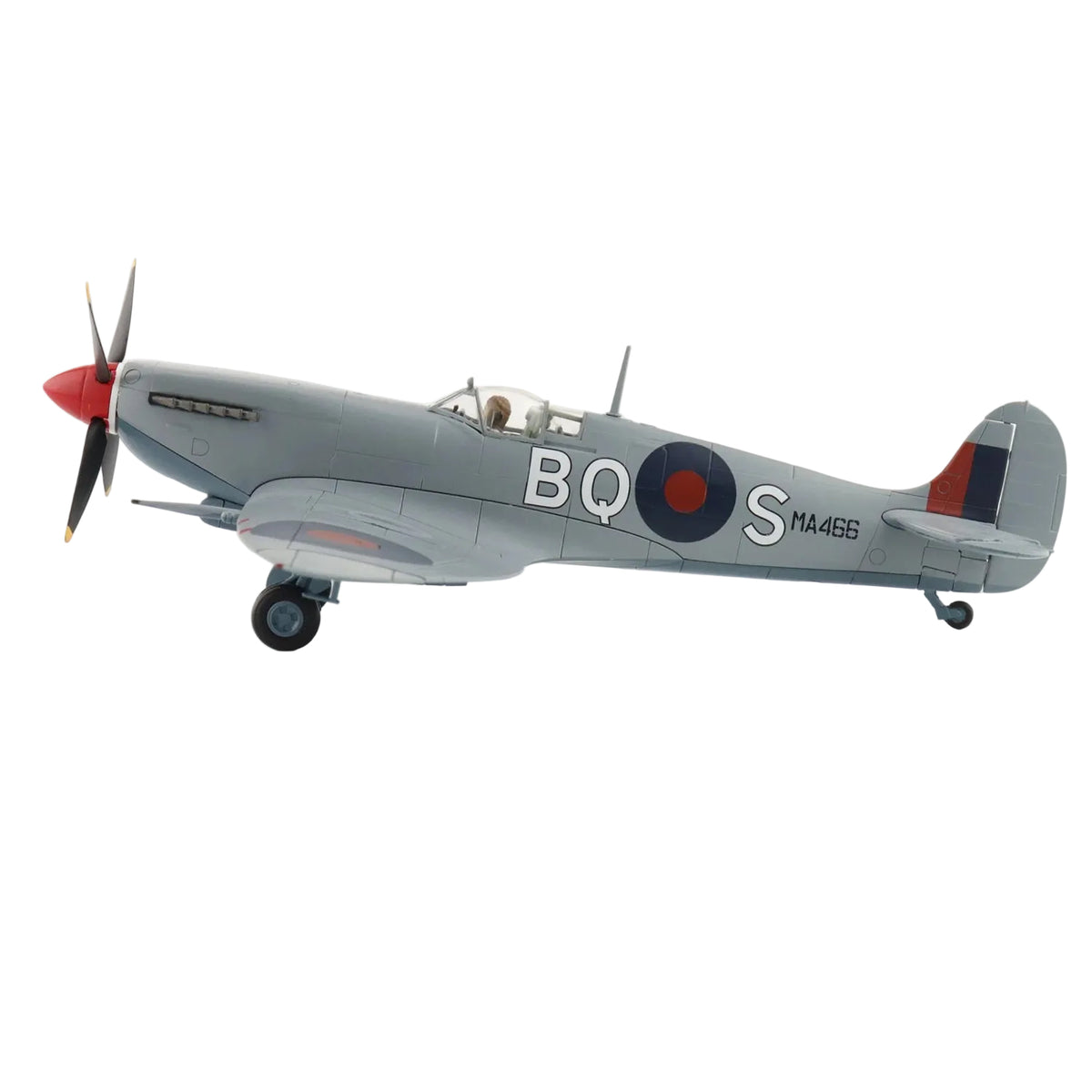 The Mk. IX replaced the Mk. V in June 1942 and on September 12, 1942 a Mk. IX brought down a Ju-86R flying at 43,000 feet. Another major achievement of the Mk. IX took place on October 5, 1944 when 401 Squadron became the first allied aircraft to shoot down an Me-262 jet. www.defenceqstore.com.au