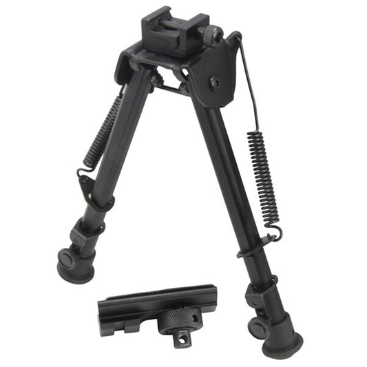 The DINGO Gear Foldable&nbsp;Bipod with Swivel Stud Mount is built with the toughest alloy steel and equipped with a mounting system that fits the Weaver-Picatinny rail or Swivel Stud Mount, our bipods are an ideal accessory for most rifles and will give you a stable rest while hunting or shooting. www.defenceqstore.com.au