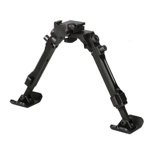 The DINGO Gear Heavy Duty Tactical Bipod is built with the toughest alloy steel and equipped with a mounting system that fits the Weaver-Picatinny rail, our bipods are an ideal accessory for most rifles and will give you a stable rest while hunting or shooting. www.defenceqstore.com.au