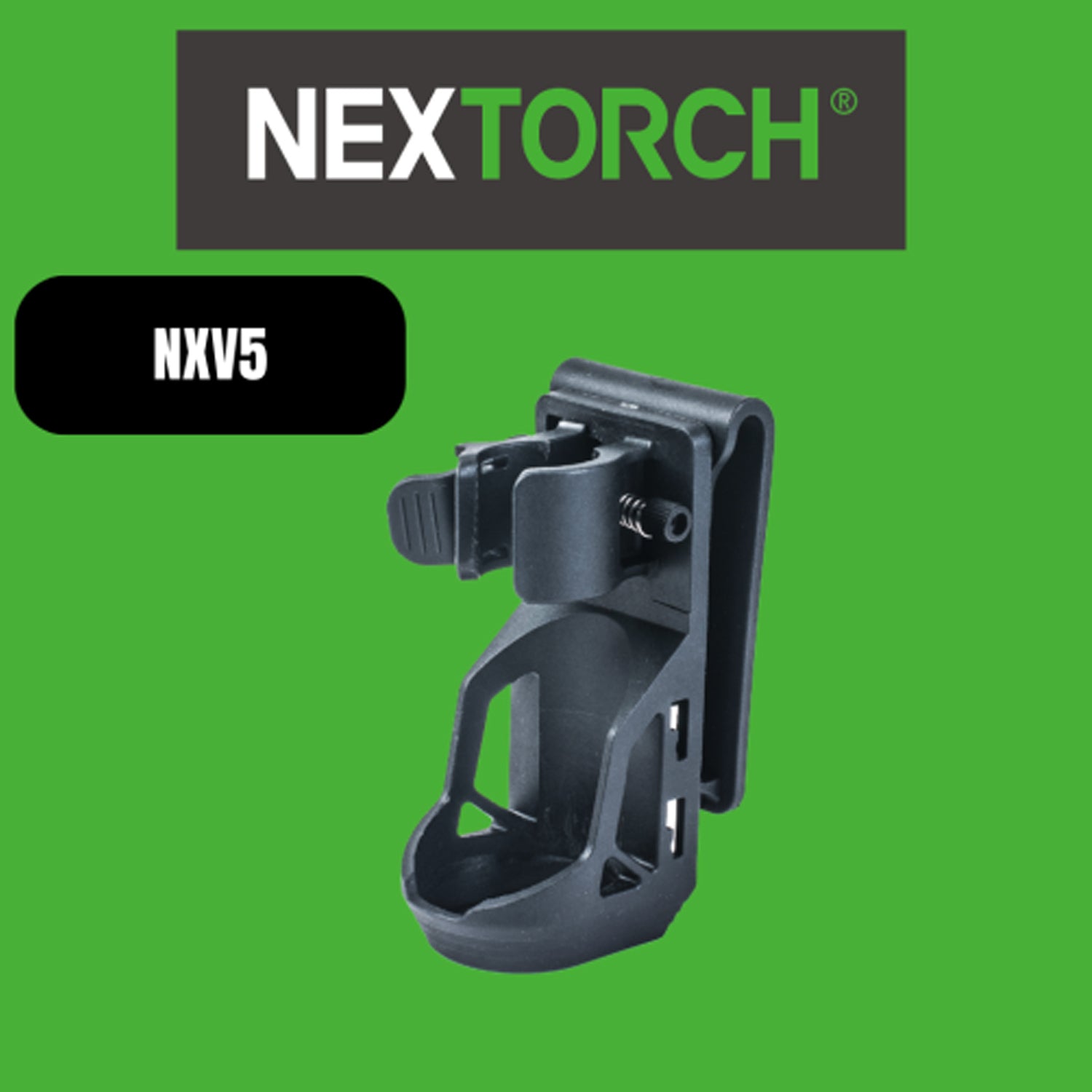 Simple to use, robust and as individual as you are. This holster adapts to you, not the other way round!
An ingenious mechanism allows the torch holder u to rotate 360° and lock in 16 positions. So you can illuminate everything in front of you and have both hands free. www.defenceqstore.com.au