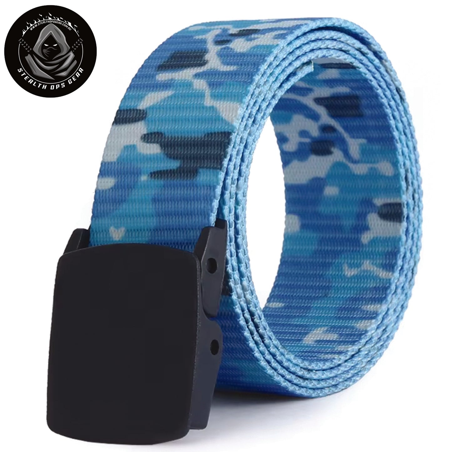 Nothing worse than having to take your belt off at the airport, this belt is the solution as it has no metal in it's design and is very solid and sturdy.&nbsp; This is also a good belt for out in the field as it sits really tight when done up unlike other non clipped belts that can lengthen when worn over time. www.defenceqstore.com.au