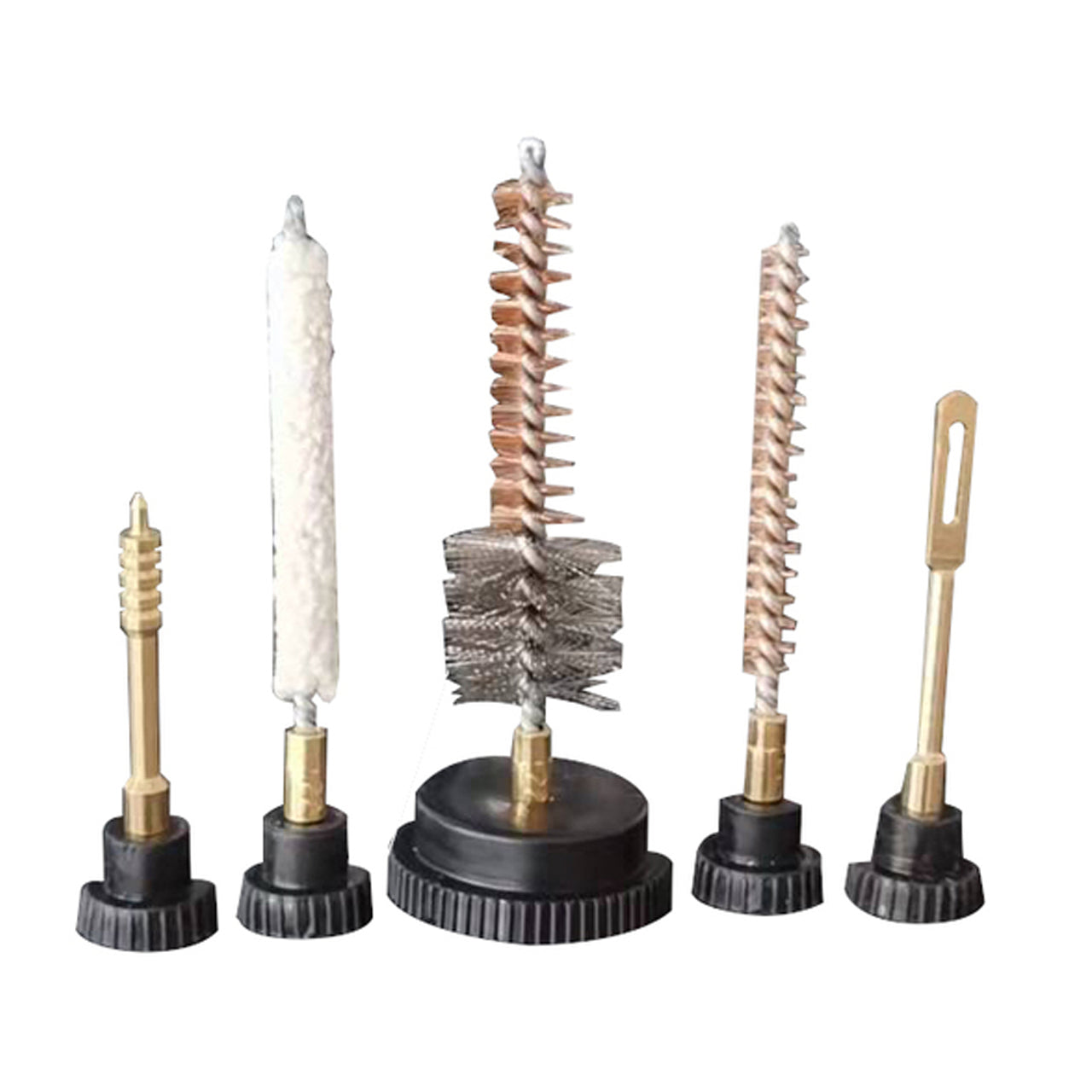 The Dingo Gear .22 calibre Rifle 5 piece Brush Set has the brushes you need. Each brush comes in its own plastic cylinder for safe and clean storage. www.defenceqstore.com.au