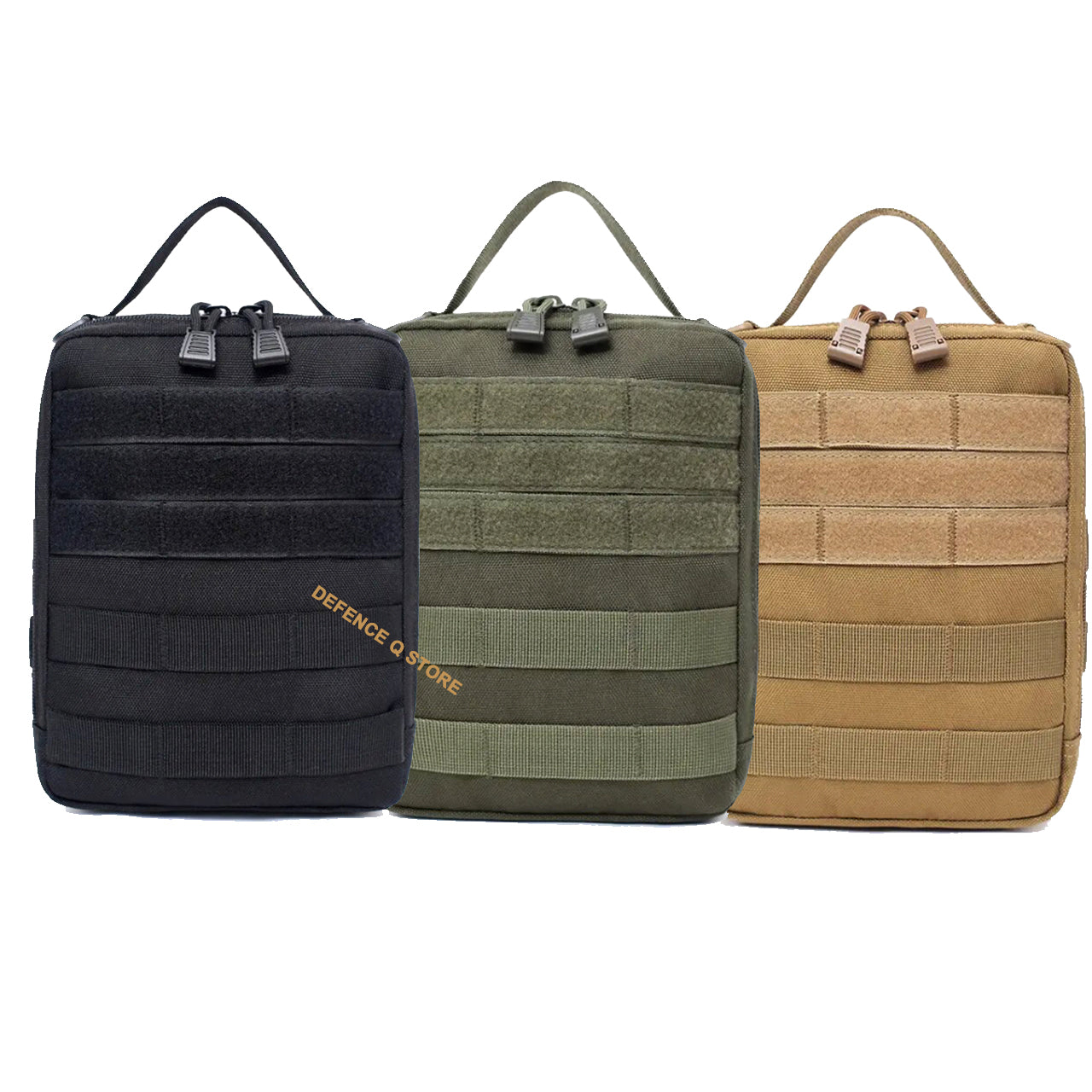 This amazing MOLLE pouch is ideal for attaching to your outdoor gear, like webbing. With it, you can store your mobile phone, snacks, tourniquets, compact notebooks and more www.defenceqstore.com.au