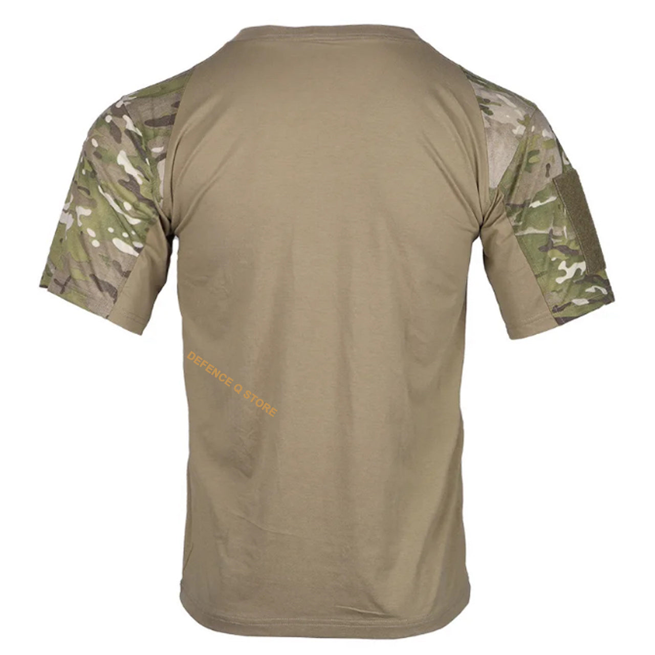 The strong double seam edges and 130g cotton fabric ensure long-lasting wear, while the 165g knitted elastic fabric in tan provides both comfort and flexibility. Perfect for any situation, this shirt is a must-have for those who demand the best in both style and performance. www.defenceqstore.com.au