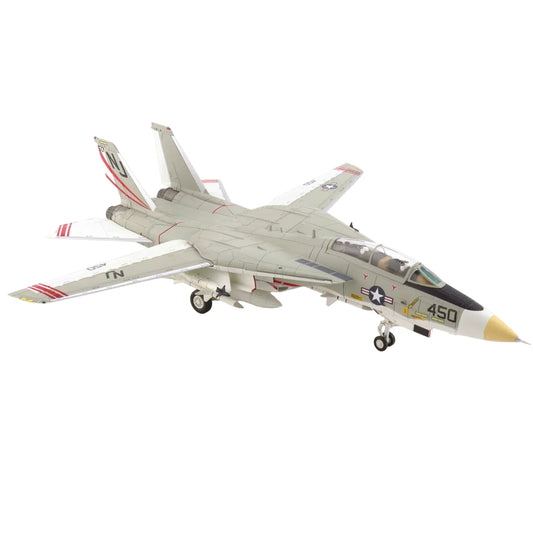 The HA5262 captures the early operational era of naval aviation's most iconic fighter in 1/72 scale. This diecast F-14A Tomcat represents bureau number 160658 from VFA-124 Gunfighters in October 1978—a pivotal moment when the Tomcat was establishing itself as the Navy's premier air superiority platform. www.defenceqstore.com.au