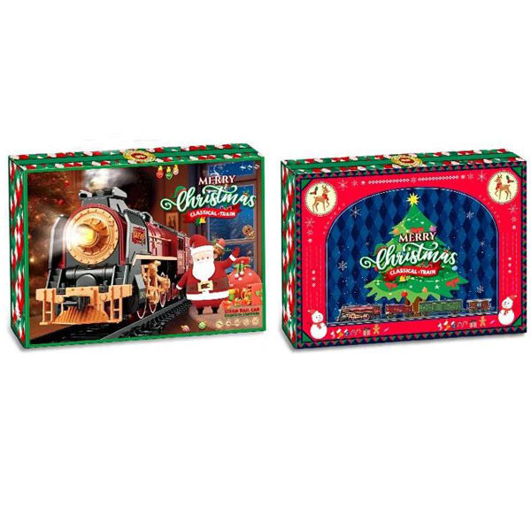 Bring festive cheer to your layout with this detailed Christmas-themed steam train diorama set, featuring realistic lights, steam effects, and a charming scenic environment for a magical holiday display! www.defenceqstore.com.au