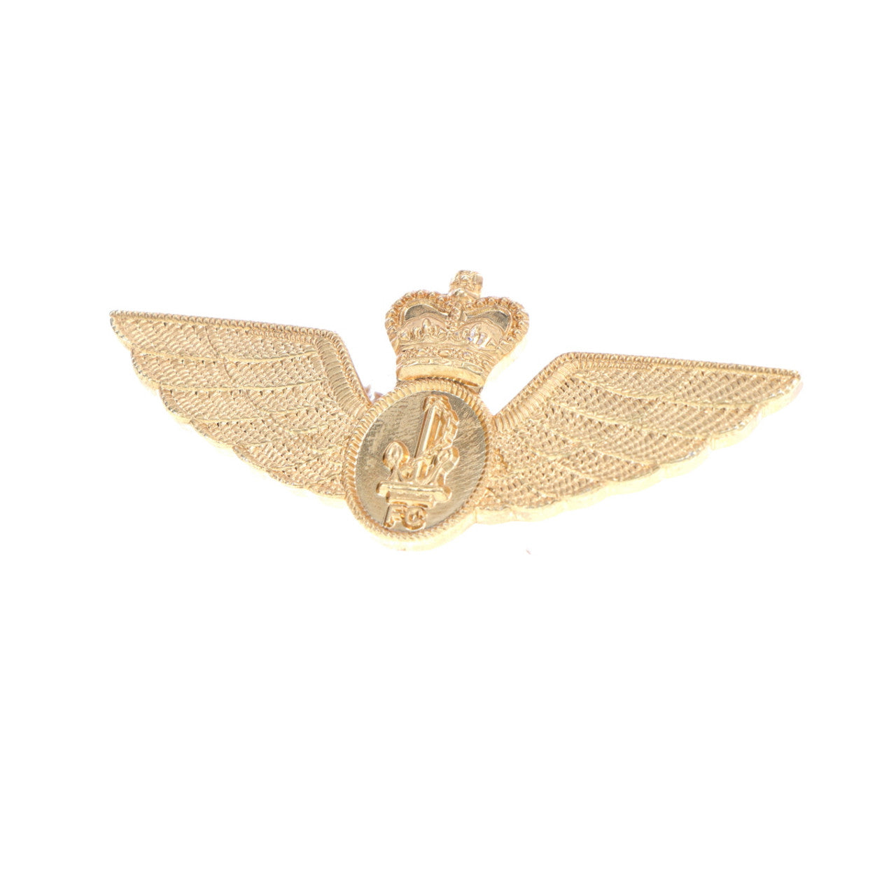 Secure the Fighter Control Officer Gold Badge now and show your flair for excellence! Our large size is ideal for a memorable and sleek look. Instantly ready to adorn any garment, it comes complete with two butterfly clutch pins included. www.defenceqstore.com.au