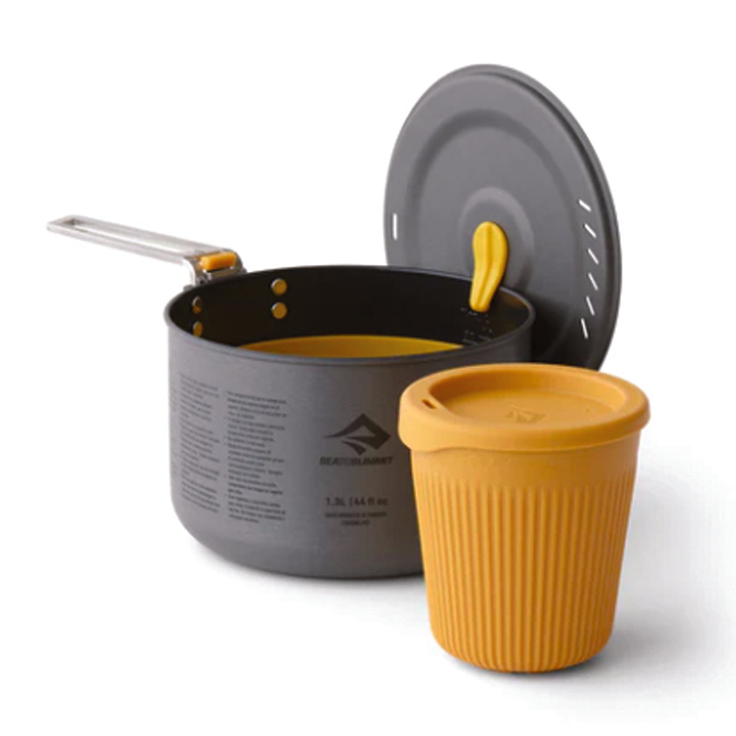 The Frontier Ultralight One Pot Cookset includes a 1.3L Frontier Pot teamed with our ergonomic Passage Collection bowl and cup to form the basis of the best lightweight camp kitchen setup available. www.defenceqstore.com.au