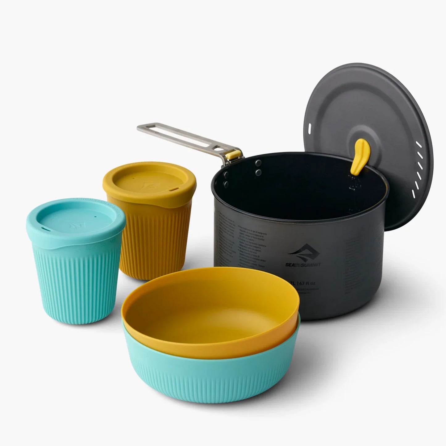 The Frontier Ultralight One Pot Cookset includes a 2L Frontier Pot teamed with our ergonomic Passage Collection bowls and cups to form the base of the best lightweight camp kitchen setup available. www.defenceqstore.com.au