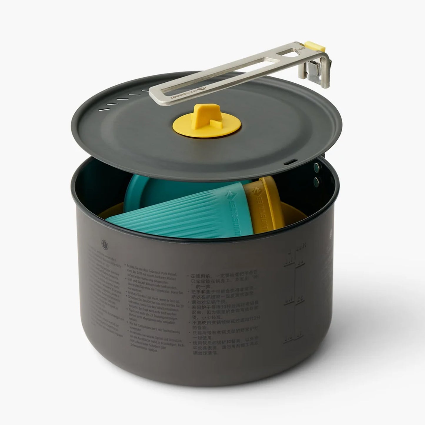 The Frontier Ultralight One Pot Cookset includes a 2L Frontier Pot teamed with our ergonomic Passage Collection bowls and cups to form the base of the best lightweight camp kitchen setup available. www.defenceqstore.com.au