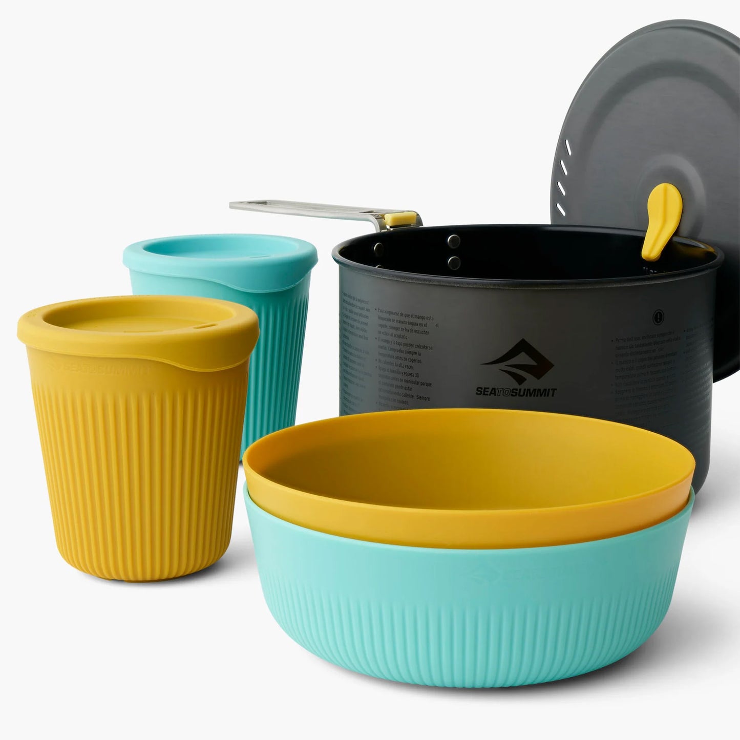 The Frontier Ultralight One Pot Cookset includes a 2L Frontier Pot teamed with our ergonomic Passage Collection bowls and cups to form the base of the best lightweight camp kitchen setup available. www.defenceqstore.com.au