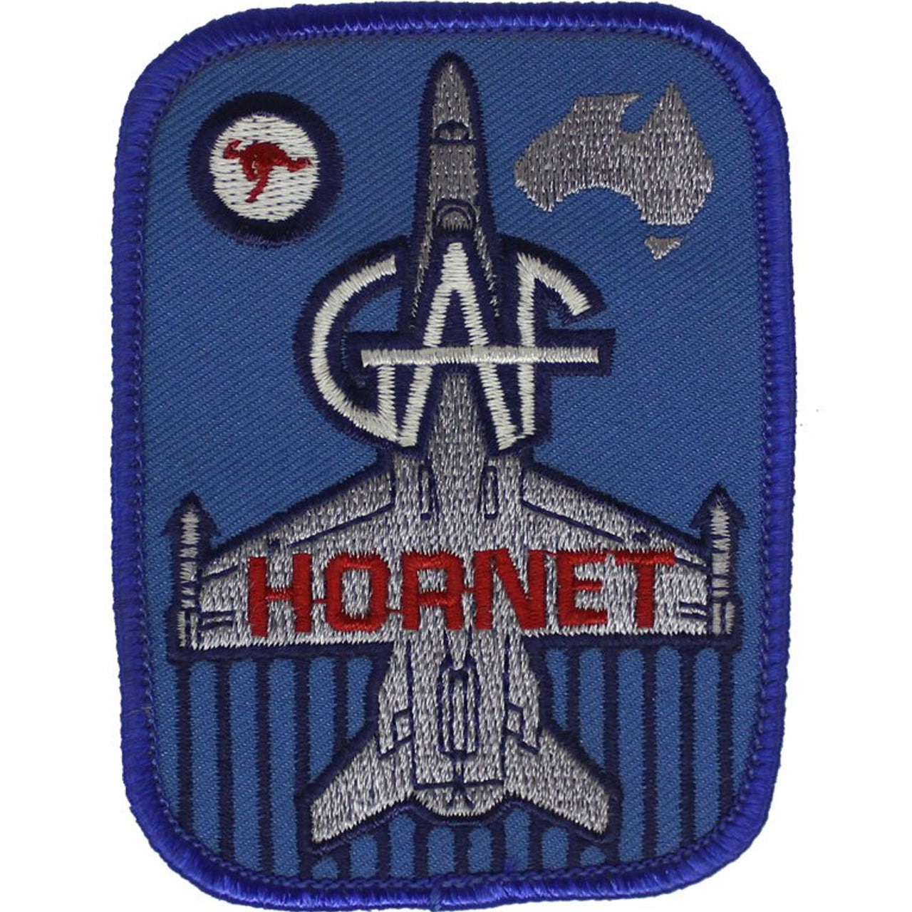 The RAAF GAF Hornet Patch is a must-have for any aviation enthusiast! Show your support for the Royal Australian Air Force with this high-quality woven patch measuring 70 x 95mm. Add a touch of patriotism and style to your collection today! www.defenceqstore.com.au