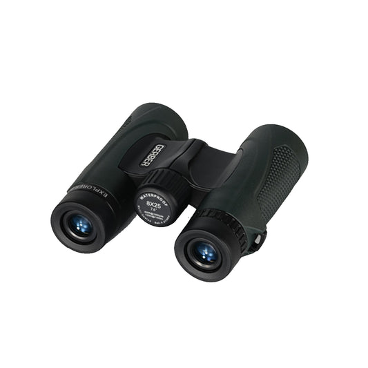 Gerber Explorer Series ii 8x25 compact roof prism binocular representing great value for money. Outdoor enthusiasts will find it a perfect companion for sports events, bird watching, hunting, hiking and nature observing. It features Multi-coated optics to obtain bright and crisp images of objects. It is waterproof and fogproof to be at home in harsh environments. www.defenceqstore.com.au