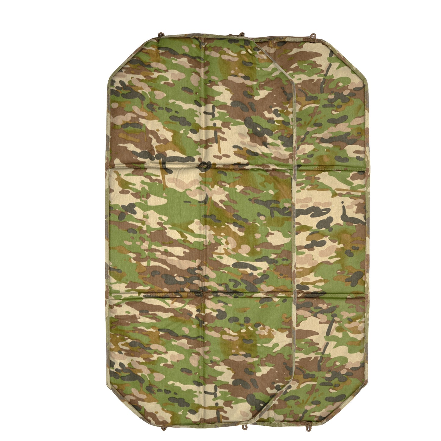 With six internal ground insulating foam panels, the Gonk Mat is a 3/4 length reversible sleeping mat that is designed to be a simplistic alternative to bulkier self inflating variants. It can be folded and placed in an ALICE frame or rolled up and strapped to your pack with ease. Some have even been seen stitching the mat to the bottom of their packs for a quick "roll up, strap and go" setup. www.defenceqstore.com.au