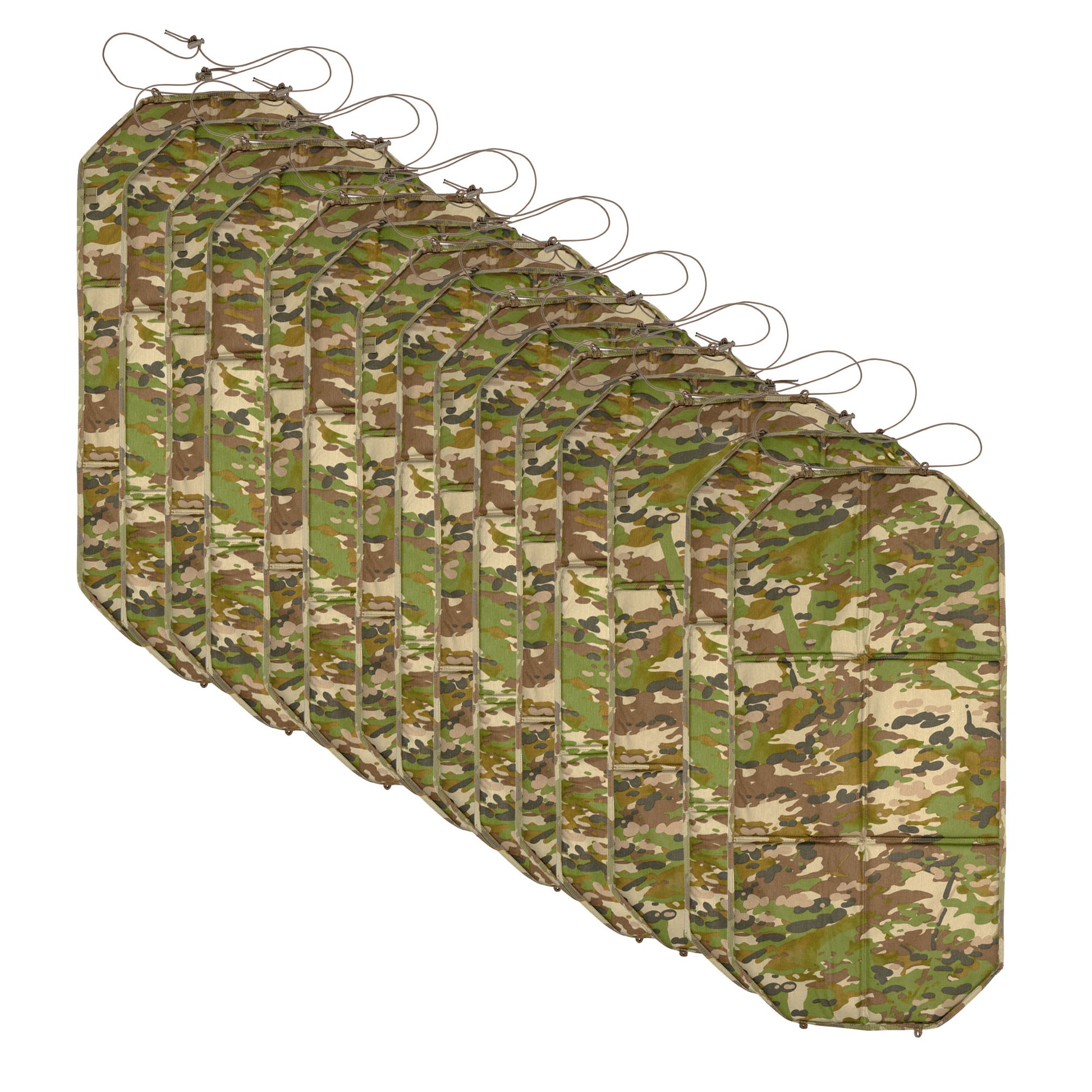 With six internal ground insulating foam panels, the Gonk Mat is a 3/4 length reversible sleeping mat that is designed to be a simplistic alternative to bulkier self inflating variants. It can be folded and placed in an ALICE frame or rolled up and strapped to your pack with ease. Some have even been seen stitching the mat to the bottom of their packs for a quick "roll up, strap and go" setup. www.defenceqstore.com.au