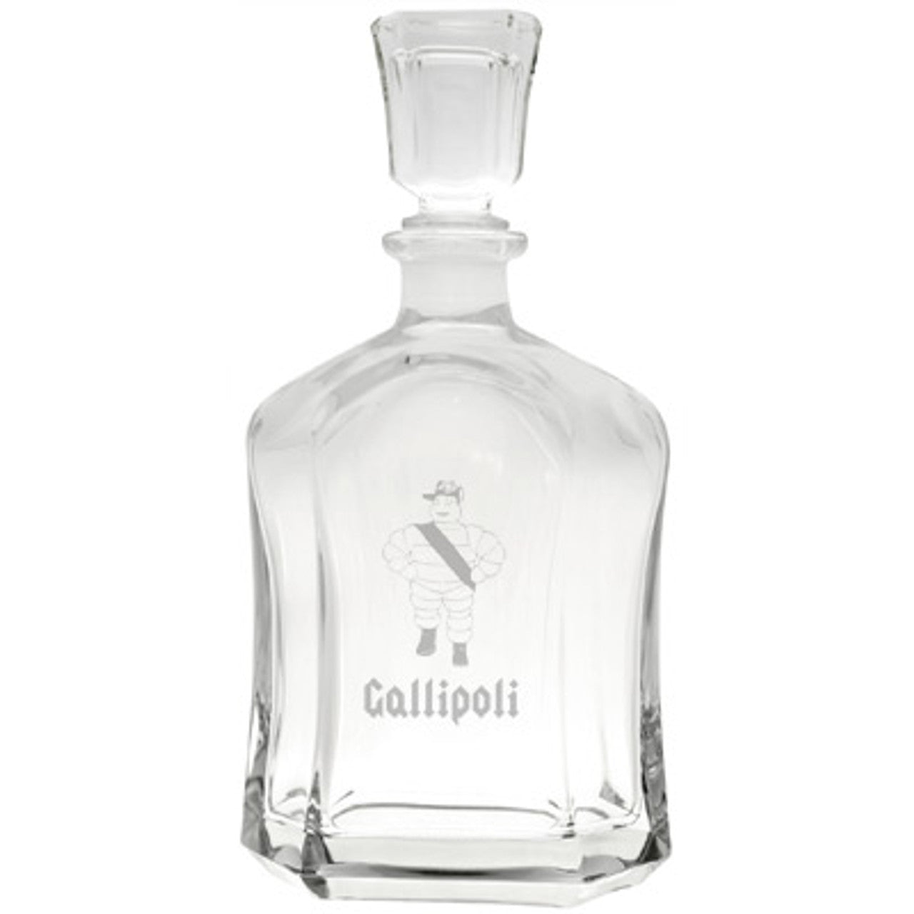 Bring your dining experience to life with the Gallipoli Company Italian Glass Decanter. This elegant, 750ml decanter proudly displays the company crest, etched with precision onto the sleek glass surface. www.defenceqstore.com.au