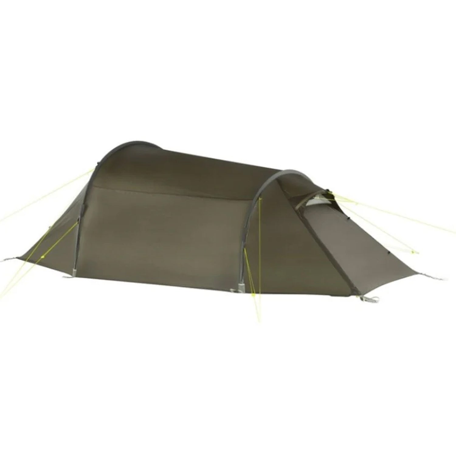The Tatonka Gargia 2 is a very lightweight tunnel tent with special comfort features. Even taller users can stretch out comfortably in this 2.35-meter-long inner tent. The tent has a front access with a vestibule for luggage, access on both ends and vents provide optimal ventilation and drying options. www.defenceqstore.com.au