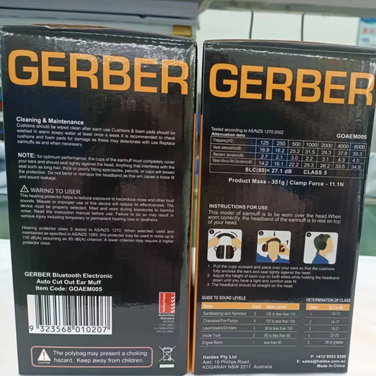 Get everything covered up 1 pair of earmuff hearing protection. Electronic Ear Muffs for ambient noise amplification up to 5x, automatic amplification when noise detected above 82dB. Bluetooth V5.0 connectivity to connect mobile or media device for listening or calls wire free. www.defenceqstore.com.au