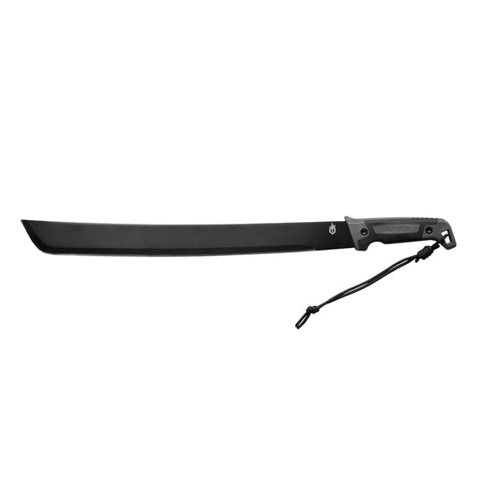The Gator Bush Machete’s sturdy handle wrapped in the classic Gerber Gator Grip keeps it snug in your hand while being leveled at underbrush. This knife expertly helps you manage the workload in record time for better results using comparatively little effort. www.defenceqstore.com.au