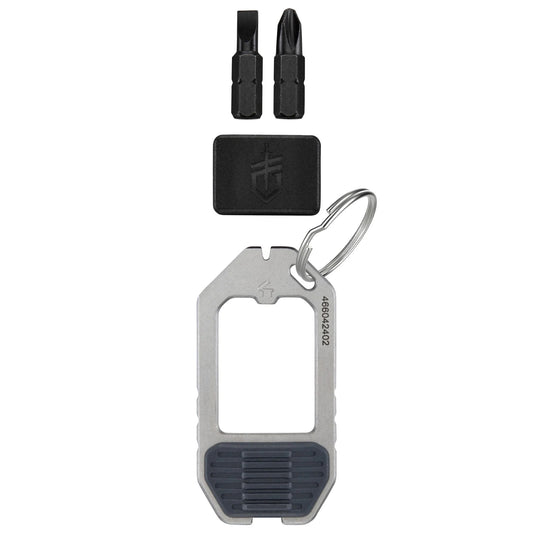 Upgrade your set of keys with a keychain that can do much more than just jingle. This handy tool fits right on your keyring, so it doesn’t matter if you left your big tools at home. Tighten that screw down, open a package, or crack open a bottle when the day is done. www.defenceqstore.com.au