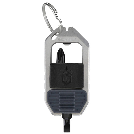 Upgrade your set of keys with a keychain that can do much more than just jingle. This handy tool fits right on your keyring, so it doesn’t matter if you left your big tools at home. Tighten that screw down, open a package, or crack open a bottle when the day is done. www.defenceqstore.com.au