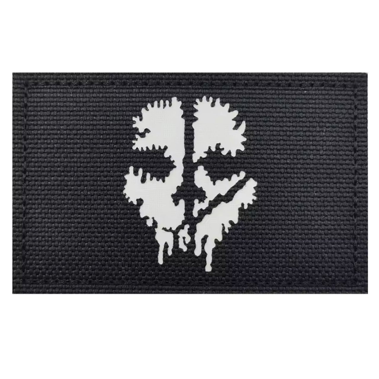 Ghost Tactical Nameless Laser Cut Patch Hook & Loop White – Defence Q Store