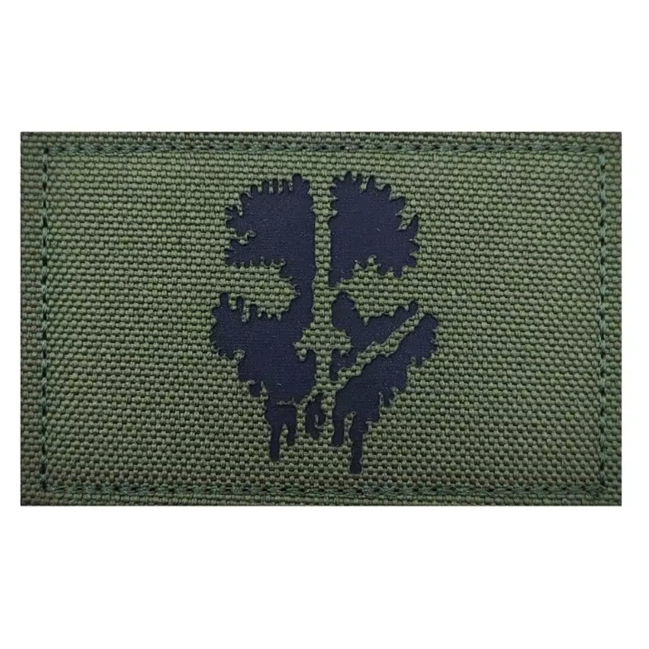 Experience the ultimate in tactical gear with our Ghost Tactical Laser Cut Patch! Perfect for any outdoor enthusiast, this patch features a sturdy hook and loop design in a vibrant Od Green colour. Measuring 5x8cm, it's the perfect size for adding a touch of style to your gear. Upgrade your look and showcase your passion for the outdoors with our Ghost Tactical Laser Cut Patch. www.defenceqstore.com.au where the army  shops