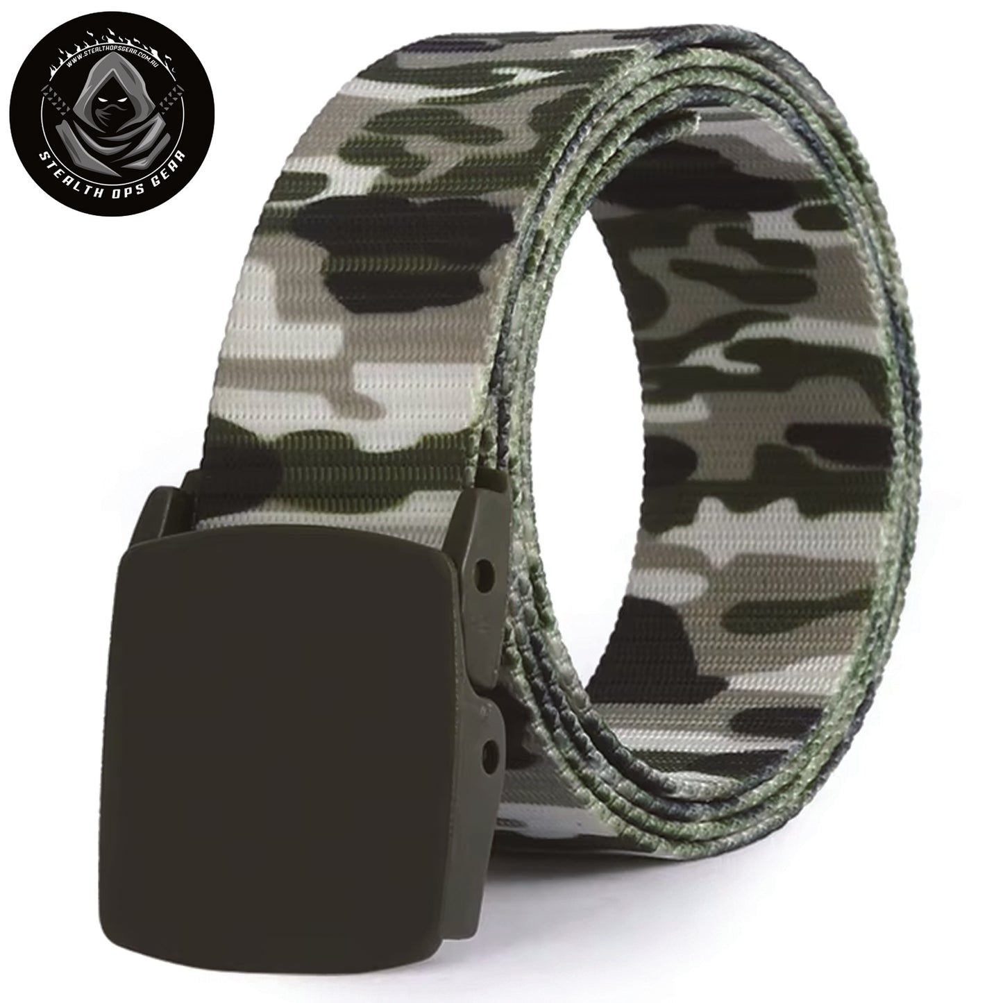 Nothing worse than having to take your belt off at the airport, this belt is the solution as it has no metal in it's design and is very solid and sturdy.&nbsp; This is also a good belt for out in the field as it sits really tight when done up unlike other non clipped belts that can lengthen when worn over time. www.defenceqstore.com.au