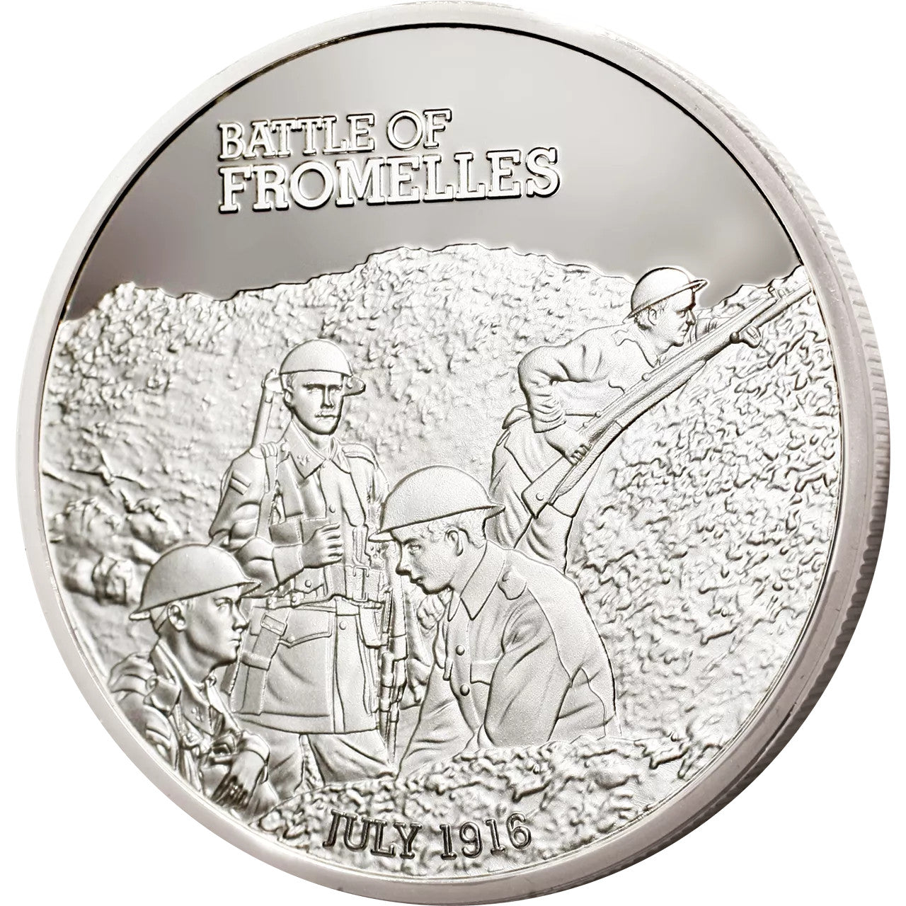 The Introducing the limited edition Battle of Fromelles Commemorative Medallion is an exquisite piece that pays tribute to the brave soldiers of the 5th Australian Division who fought in the disastrous Battle of Fromelles during World War I. www.defenceqstore.com.au