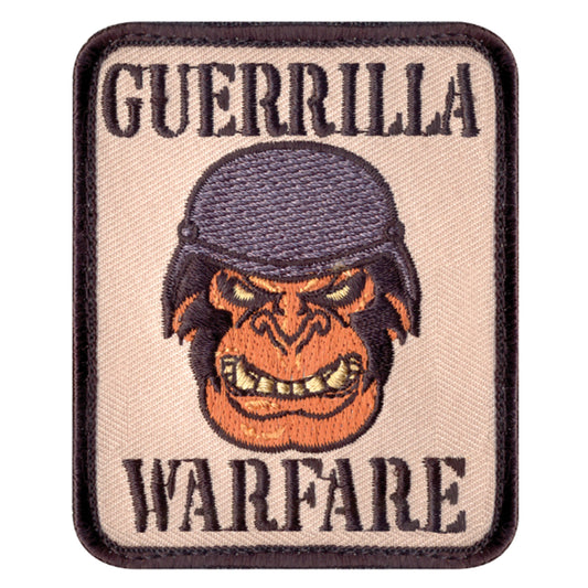 There's nothing funny about a gorilla practicing guerrilla warfare. The Guerrilla Warfare Morale Patch features a hook backing which makes it ideal for attaching to our Special Ops Jackets, Transport Packs, Tactical Vest and more. www.defenceqstore.com.au