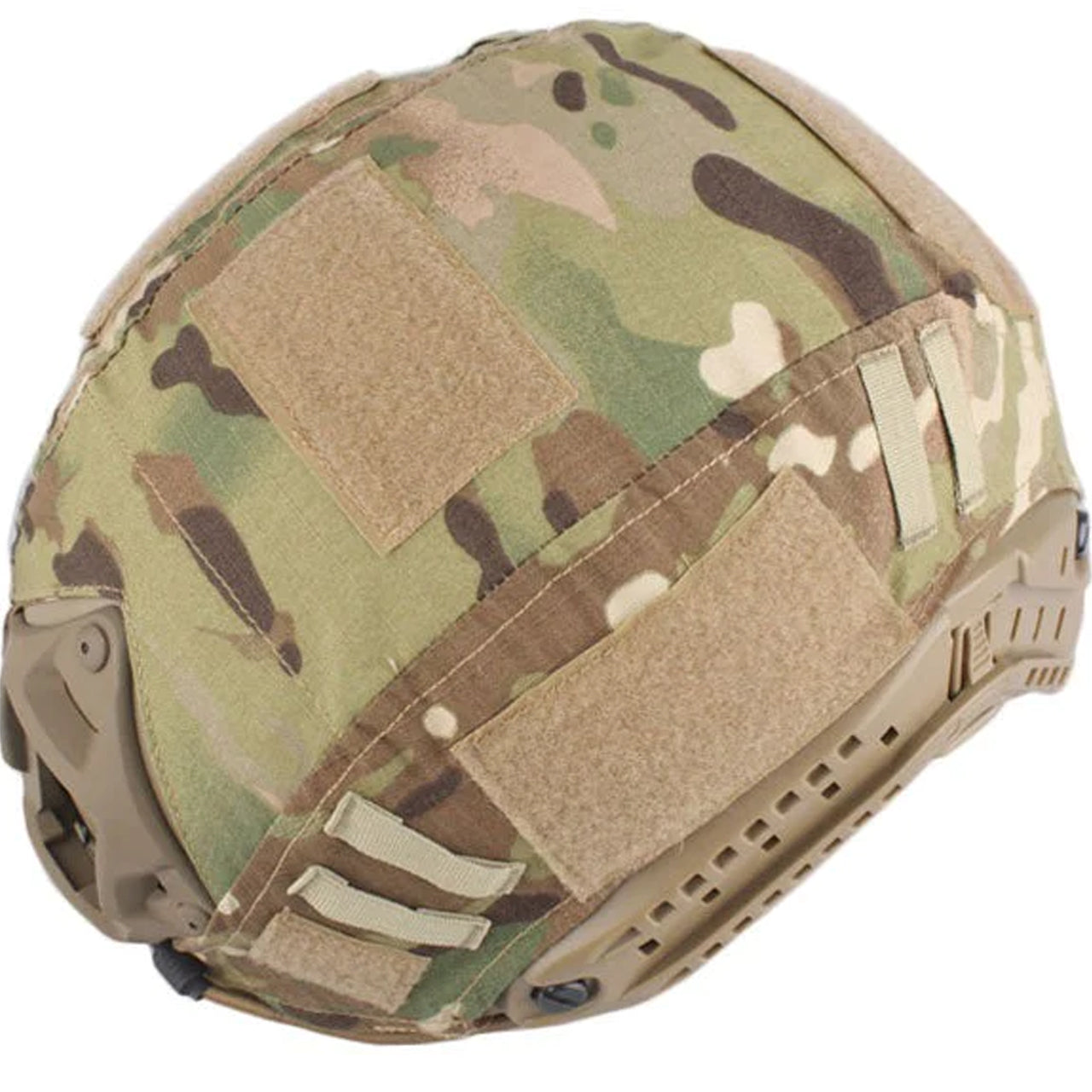 Get Tactical: 3D Camo Net Cover For Your Helmet - Laser Cut Cloth Skin