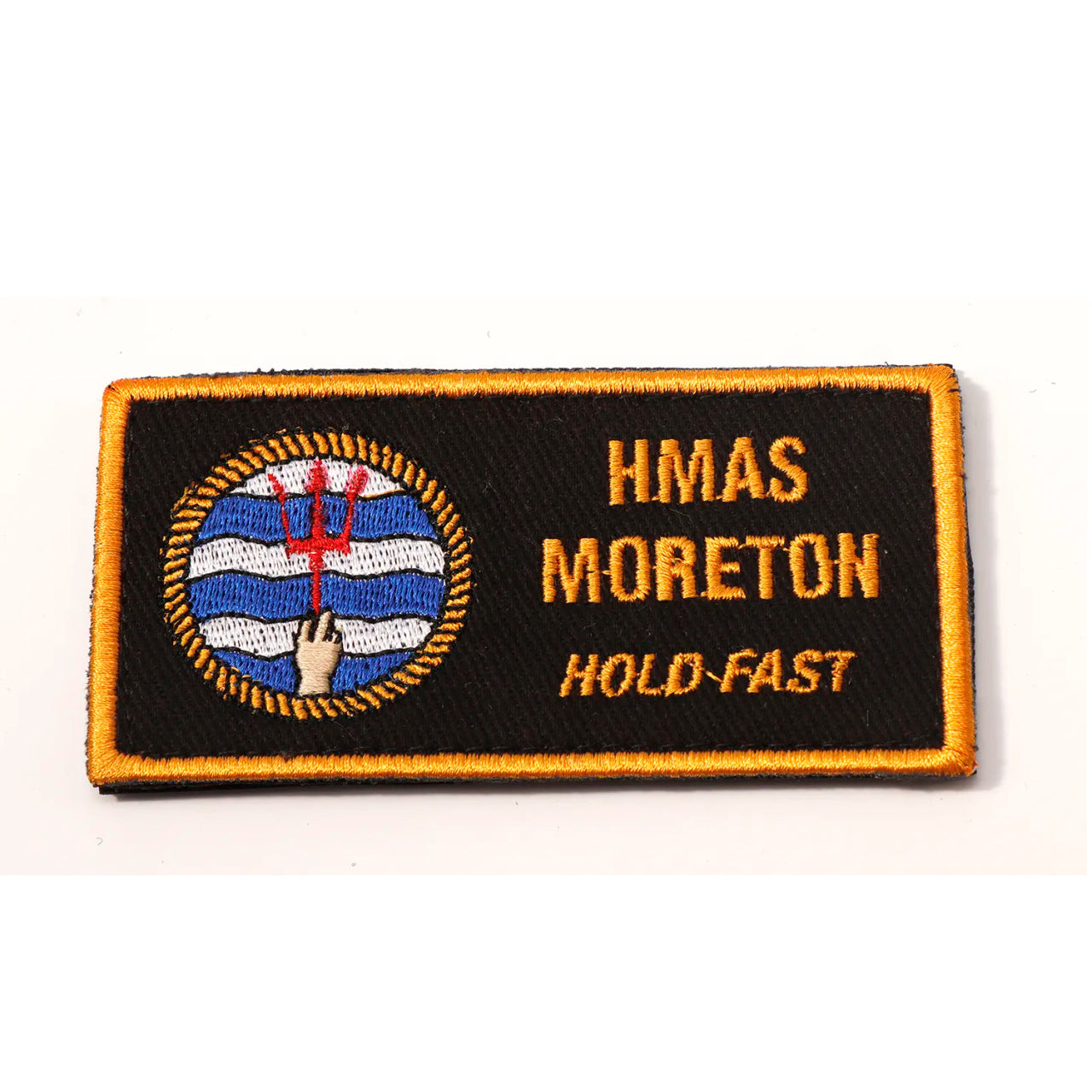 Fuel your love for the Navy with the HMAS Moreton DPNU Patch. This unique patch is a highly coveted symbol of pride and exclusivity, meticulously crafted from top-quality woven material for unbeatable durability. www.defenceqstore.com.au