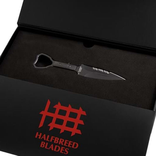 The CCK-01 (Compact Clearance Knife) from Halfbreed Blades, is designed as a fast access, multi-purpose compact clearance tool, intended for use by specialist military and law enforcement professionals. www.defenceqstore.com.au