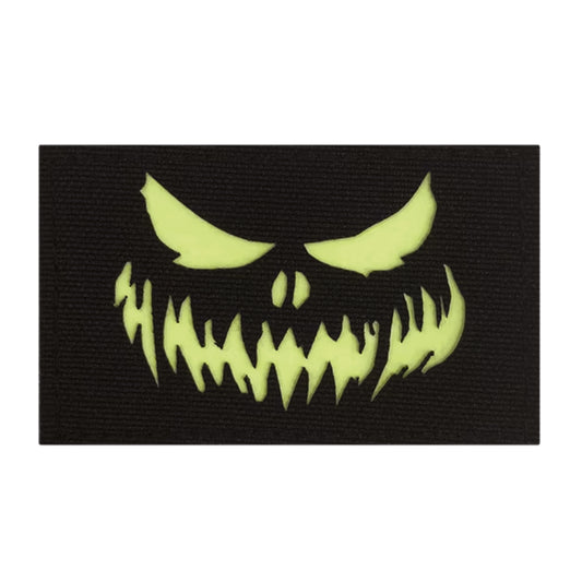 Stand out in low-light conditions with this striking Haunting Laser Cut Glow Patch. Precision laser-cut design delivers crisp, detailed edges that catch the eye, while the glow-in-the-dark feature ensures visibility when it matters most. www.defenceqstore.com.au
